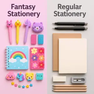 لوازم التحریر فانتزی تفاوت لوازم التحریر معمولی