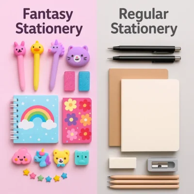 لوازم التحریر فانتزی تفاوت لوازم التحریر معمولی