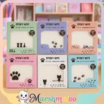 استیک نوت شفاف شایندار گربه