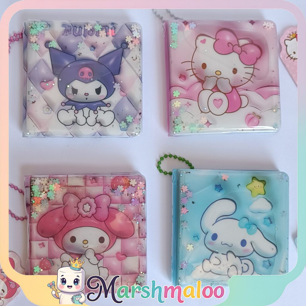 دفترچه آکواریومی کرومی، ملودی و دوستان