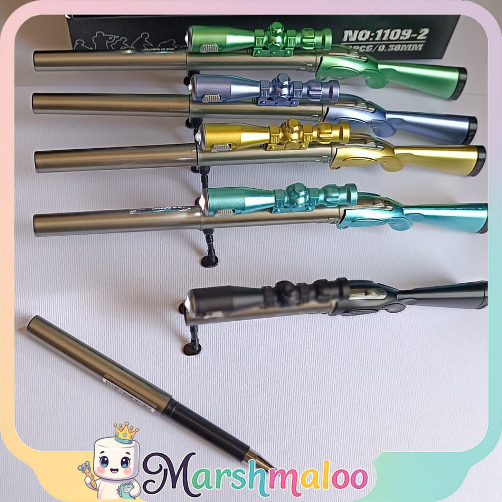 روان نویس تفنگ چراغ قوه دار