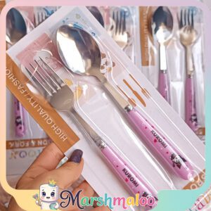 قاشق و چنگال کرومی