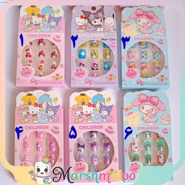 1-1 ناخن مصنوعی کرومی و دوستان