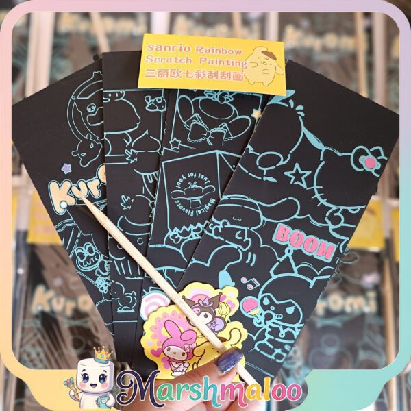 پک ۴ عددی نقاشی ذغالی کرومی و دوستان