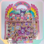 استیکر برجسته دسته‌ دار کرومی و ملودی