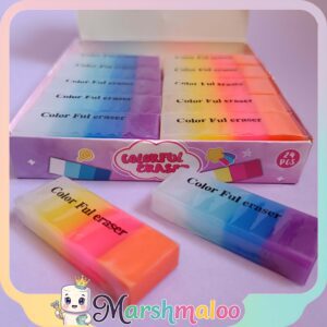 پاک کن ژله ای رنگین کمانی