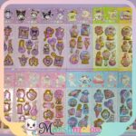 استیکر آکواریومی برجسته کرومی و دوستان