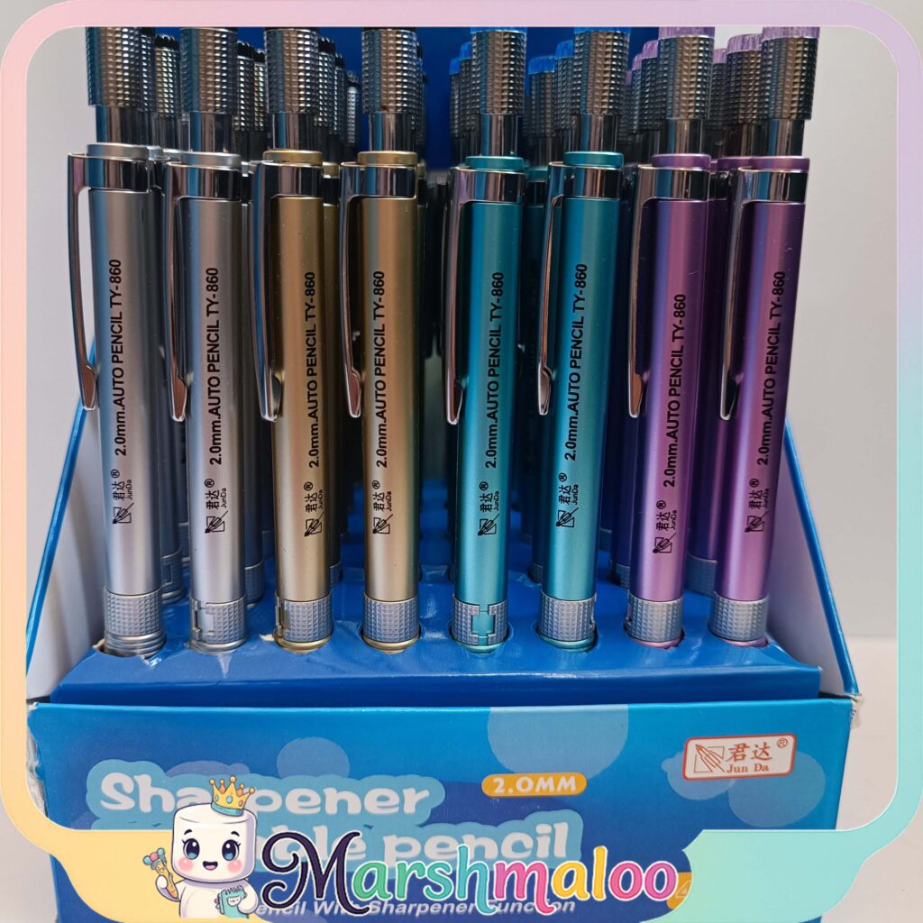 مداد نوکی ۲ میلی‌ متری تراش سرخود