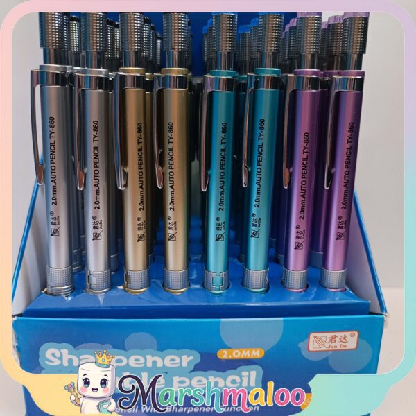 مداد نوکی ۲ میلی‌ متری تراش سرخود