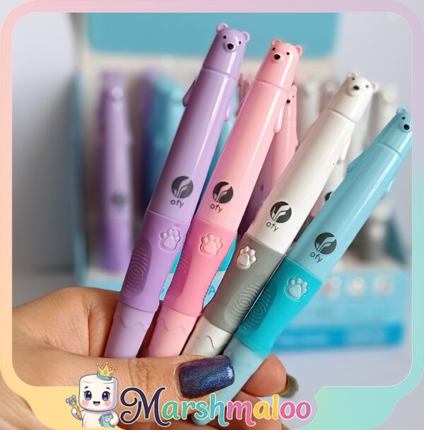 مداد بی نهایت خرس به همراه پاک کن مخفی