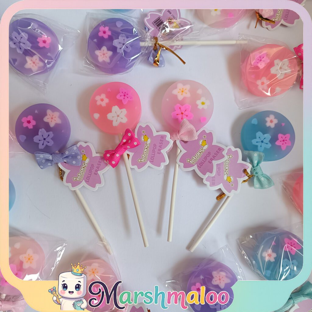 پاک‌ کن آب‌ نباتی طرح گل