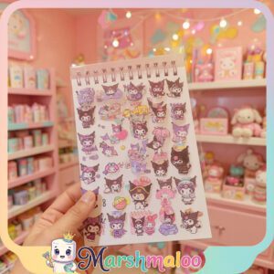 دفترچه استیکر کرومی و دوستان