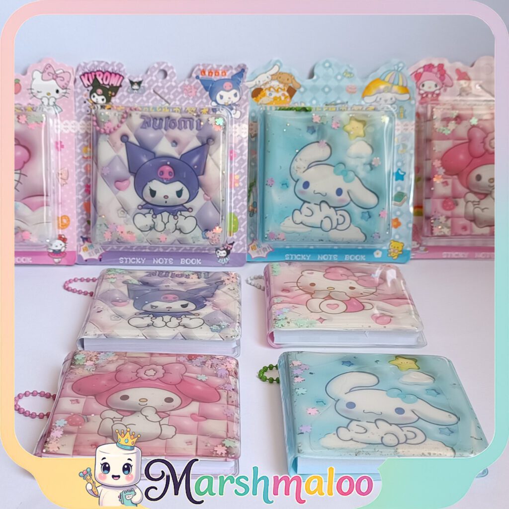 دفترچه آکواریومی کرومی، ملودی و دوستان