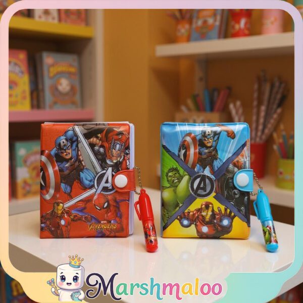 دفترچه خودکار دار قهرمانان مارول