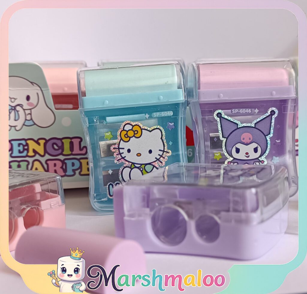 پاک کن و تراش مخزن دار کرومی و دوستان