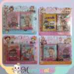 پک دو عددی دفترچه استیکردار لبوبو