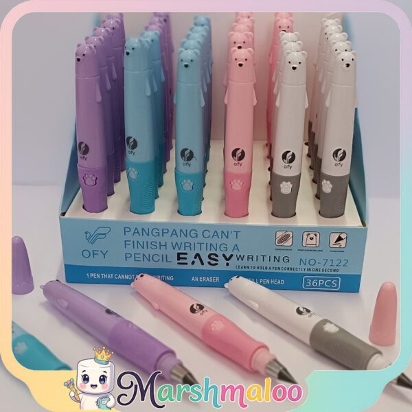 مداد بی نهایت خرس به همراه پاک کن مخفی