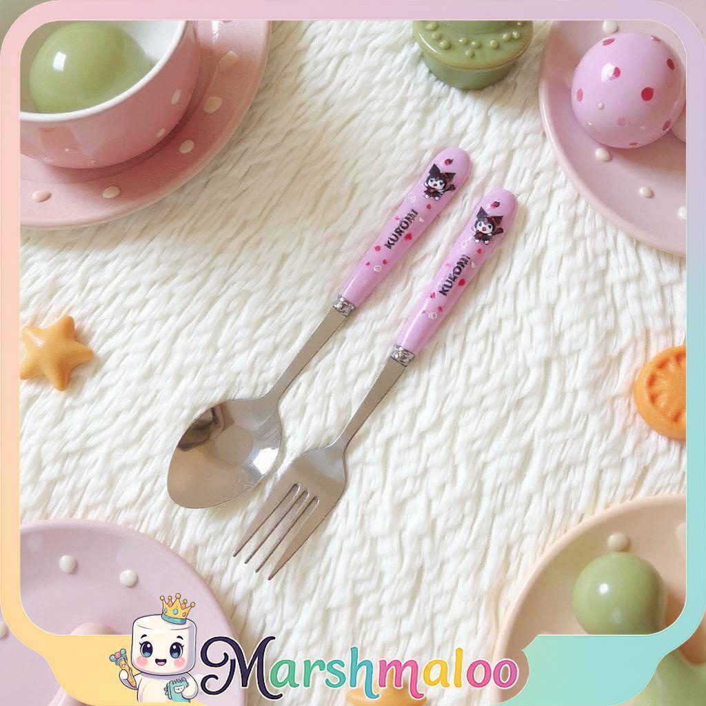 قاشق و چنگال کرومی