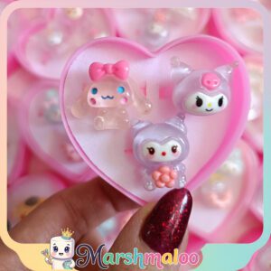 پک سه عددی انگشتر کرومی و دوستان شفاف