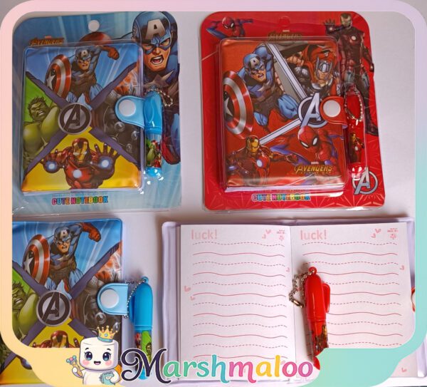 دفترچه خودکار دار قهرمانان مارول