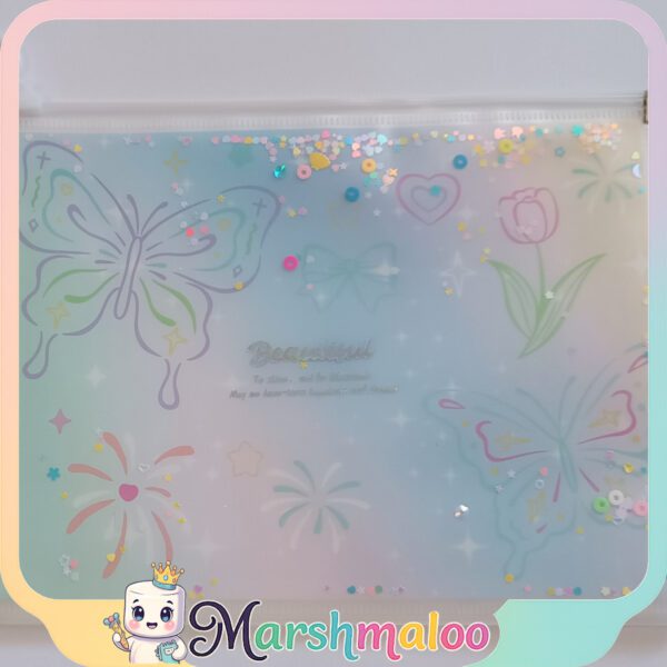 پوشه فانتزی A5 طرح آکواریومی