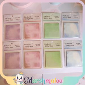 استیک نوت شفاف شایندار ابر و بادی