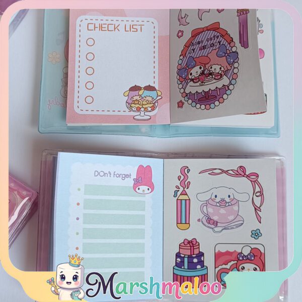 دفترچه آکواریومی کرومی و ملودی