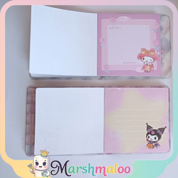 دفترچه آکواریومی کرومی، ملودی و دوستان