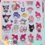 دفترچه استیکر کرومی و دوستان