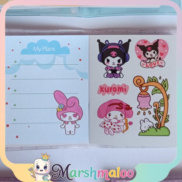 دفترچه آکواریومی کرومی و ملودی