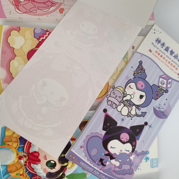 دفترچه آبرنگی جادویی