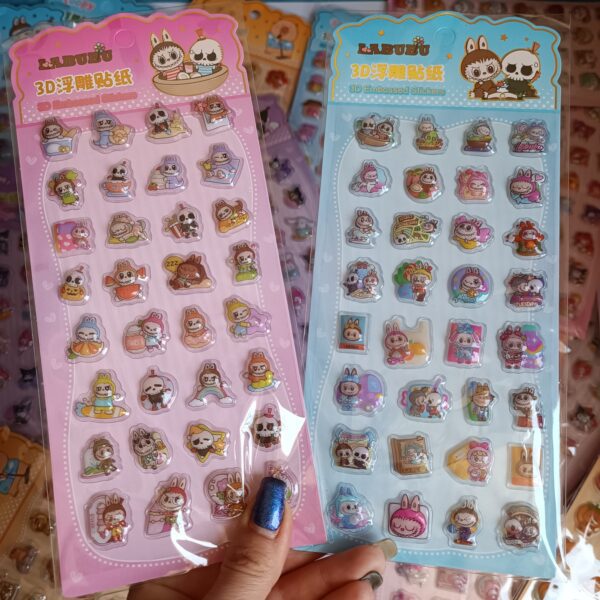 استیکر سه بعدی برجسته