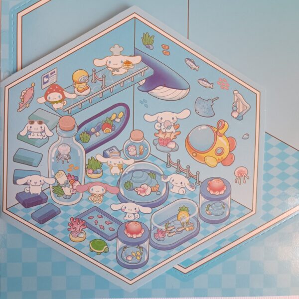 ست استیکر سه‌ بعدی طراحی اتاق