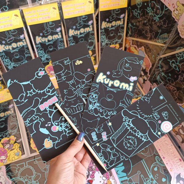 پک ۴ عددی نقاشی ذغالی کرومی و دوستان