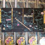 پک ۴ عددی نقاشی ذغالی کرومی و دوستان