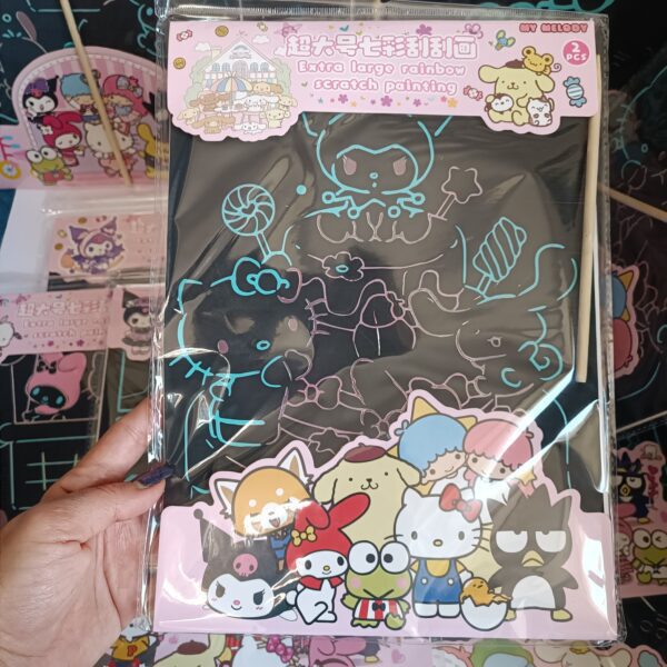 پک ۲ عددی بزرگ نقاشی ذغالی کرومی