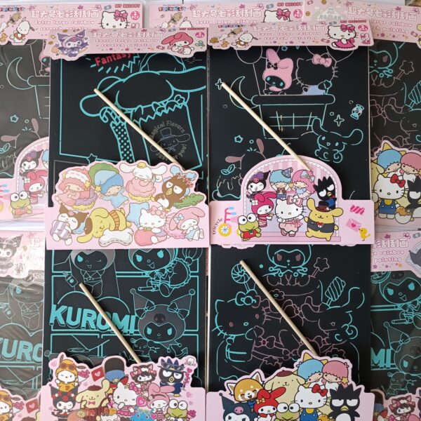 پک ۲ عددی بزرگ نقاشی ذغالی کرومی