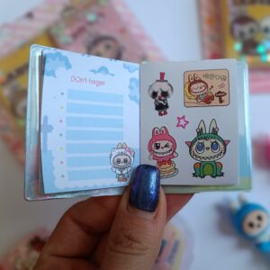 پک دو عددی دفترچه استیکردار لبوبو