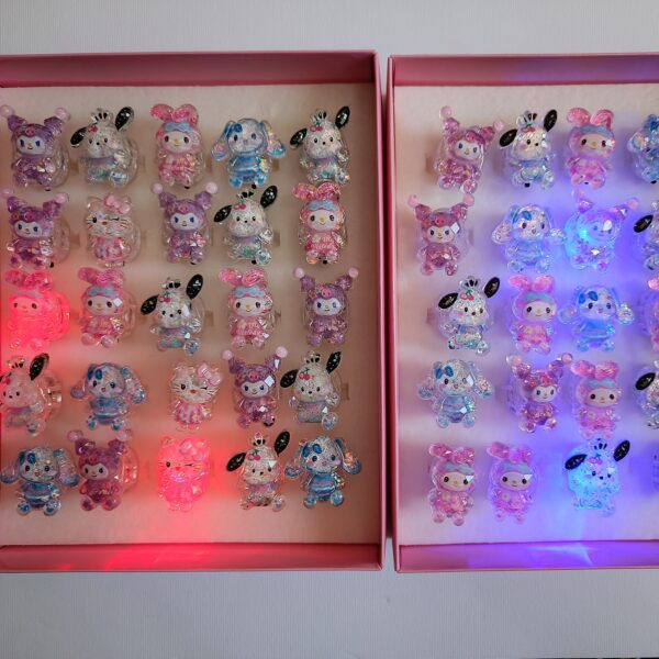 انگشتر چراغدار کرومی و دوستان