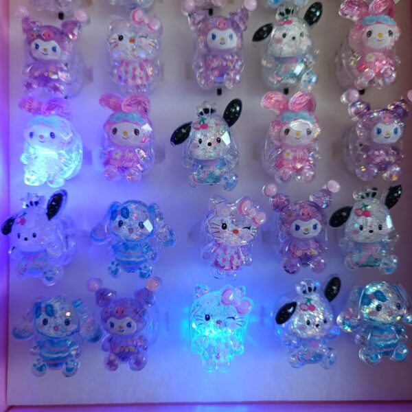 انگشتر چراغدار کرومی و دوستان