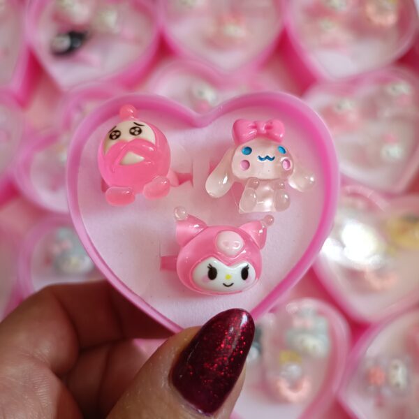 پک سه عددی انگشتر کرومی و دوستان