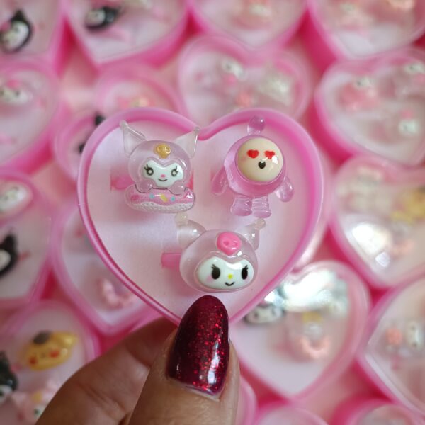 پک سه عددی انگشتر کرومی و دوستان