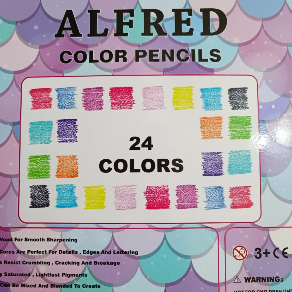 مدادرنگی ۲۴ رنگ آلفرد