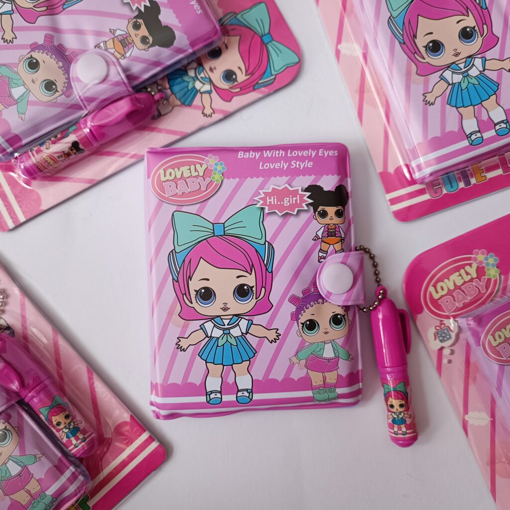 دفترچه خودکاردار دختر سایز بزرگ