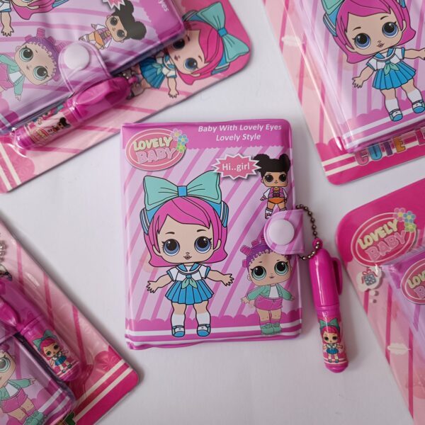 دفترچه خودکاردار دختر سایز بزرگ