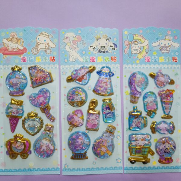 استیکر آکواریومی برجسته کرومی و دوستان