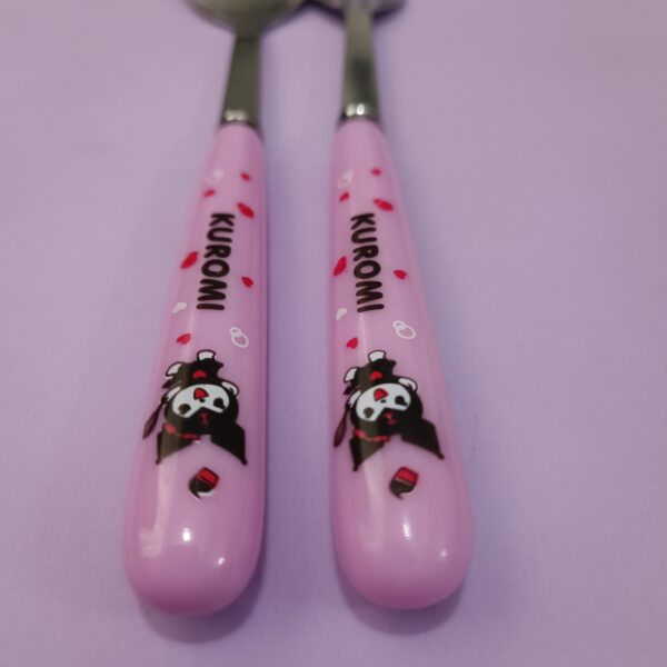 قاشق و چنگال کرومی