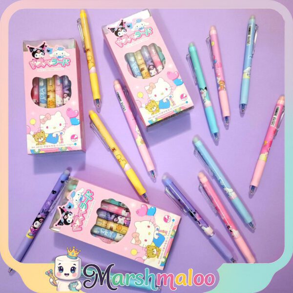 1-1 خودکار پاک کن دار کلیکی کرومی و دوستان