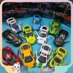 ماشین فلزی عقب‌ کش ۲ درب بازشو جعبه‌ ای