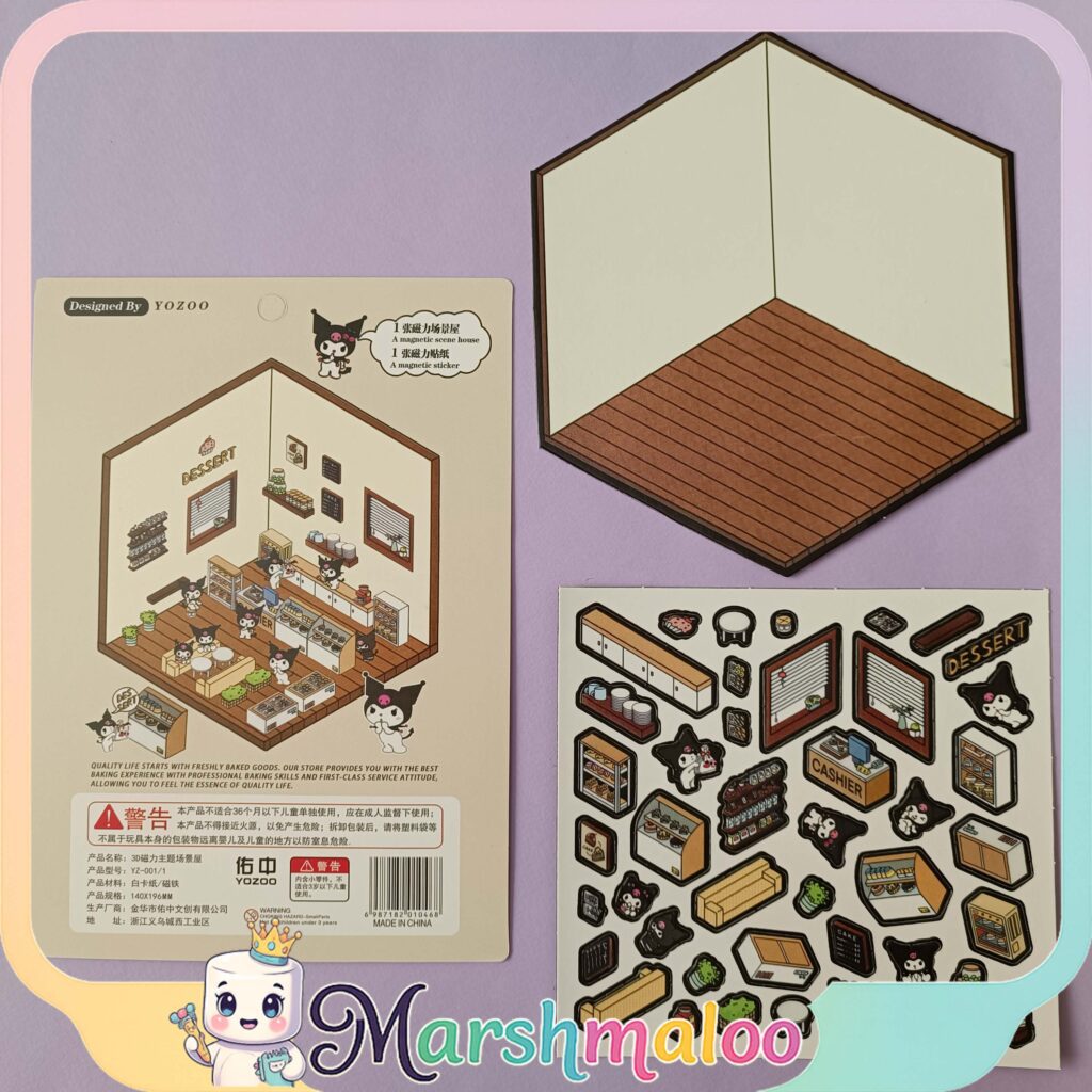 استیکر مگ نتی خانه سازی کرومی و دوستان